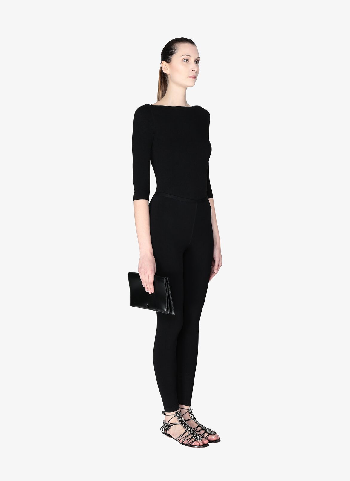 RENEE CUIR LUX BLACK ALAÏA BLACK  RENEE CUIR LUX BLACK
